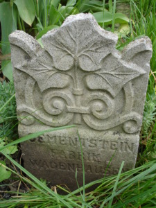 Wagenhausen Gartenstein aus Zement